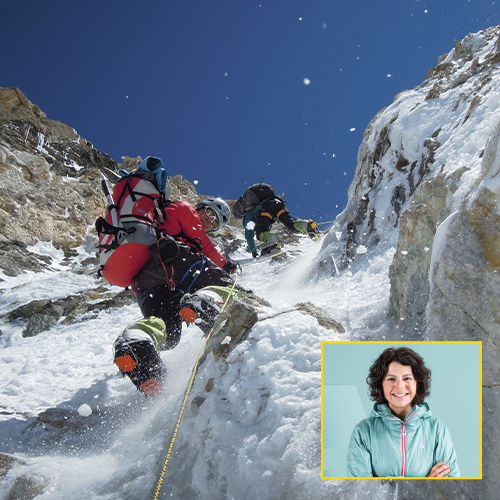 Kauffman Center Presents

Trailblazing Talks with Gerlinde Kaltenbrunner, Climber

Defying Limits: Climbing the 14 Highest Peaks
